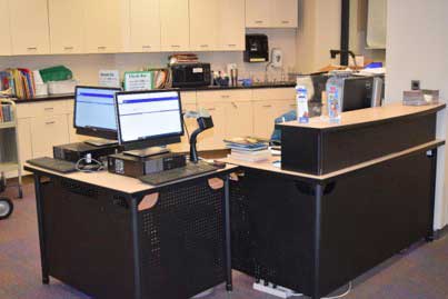 Library Checkout Desk